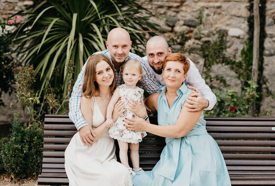Family photoshoot in Granada