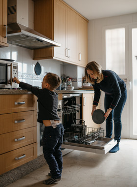 Un día de la vida de una familia en España, Manilva