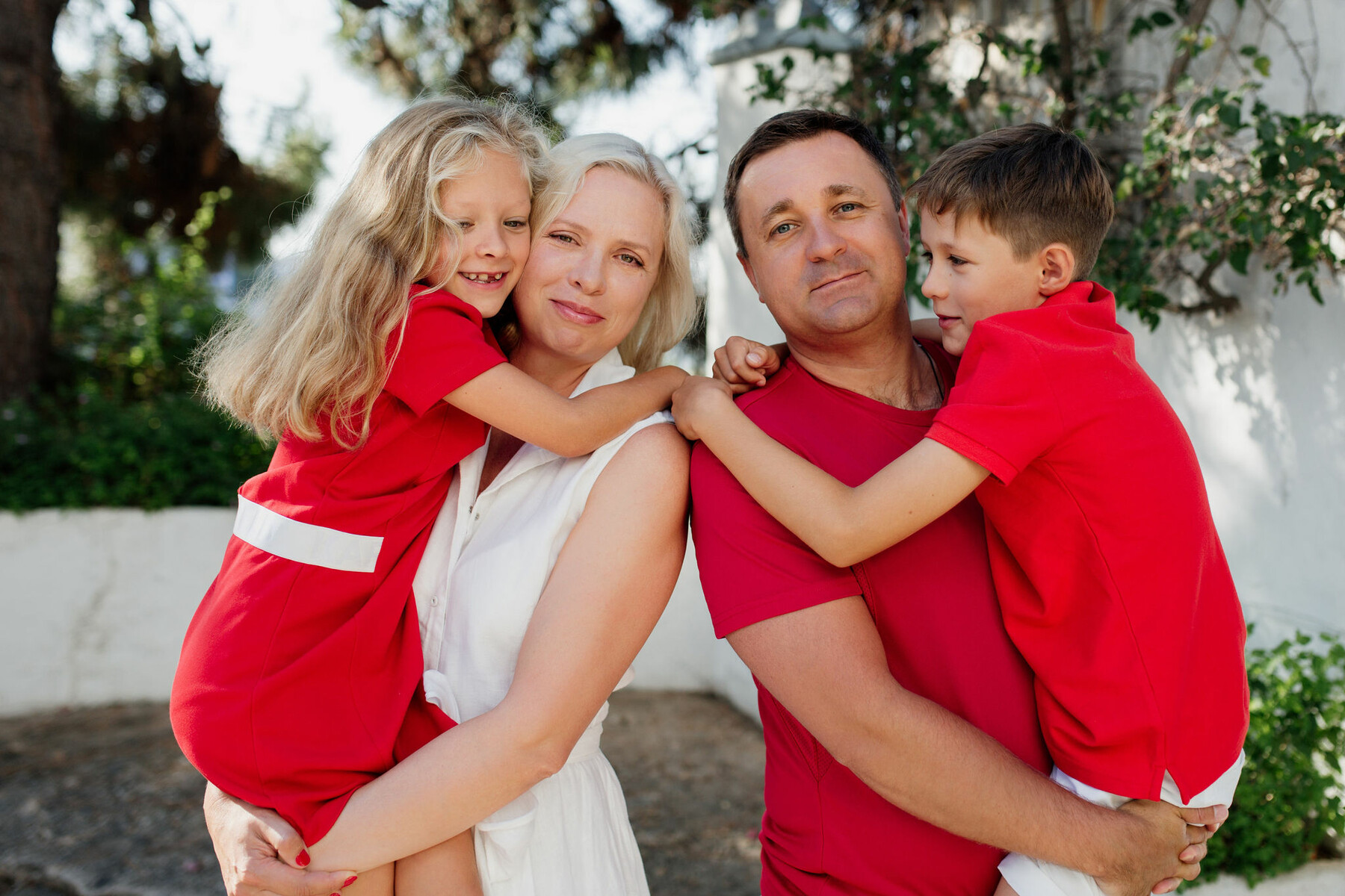 Family photo shoot in Benahavís