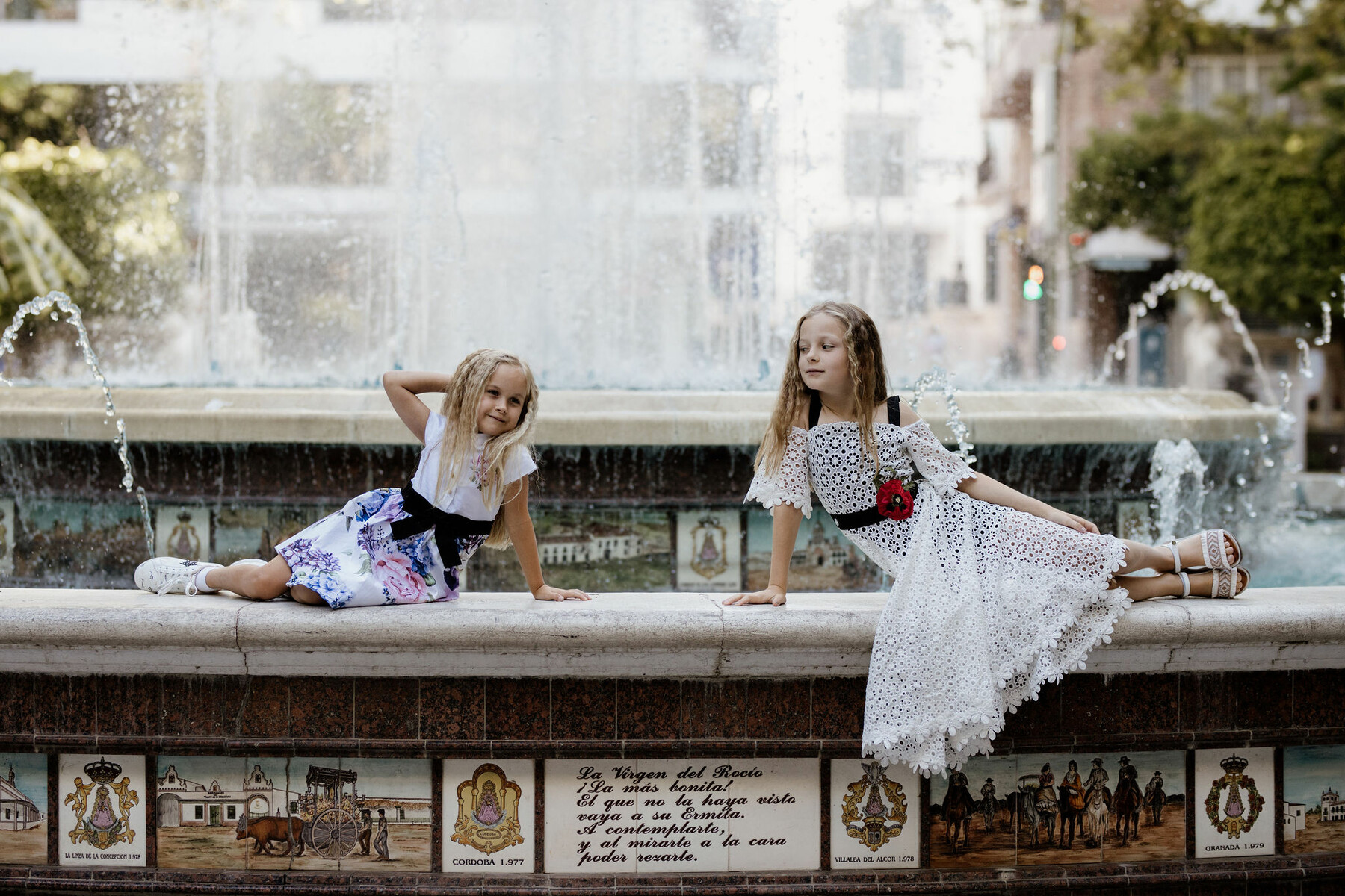 Family photo shooting in Marbella