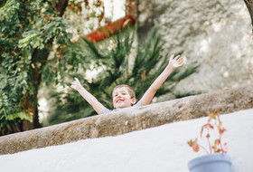 Семейная фотосессия в центре Марбельи