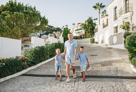 Sesión de fotos de familia en La Heredia,  Benahavís 