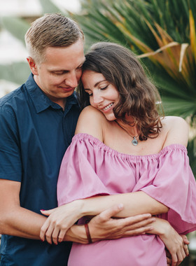 Sesión preboda en la playa de Torremolinos 