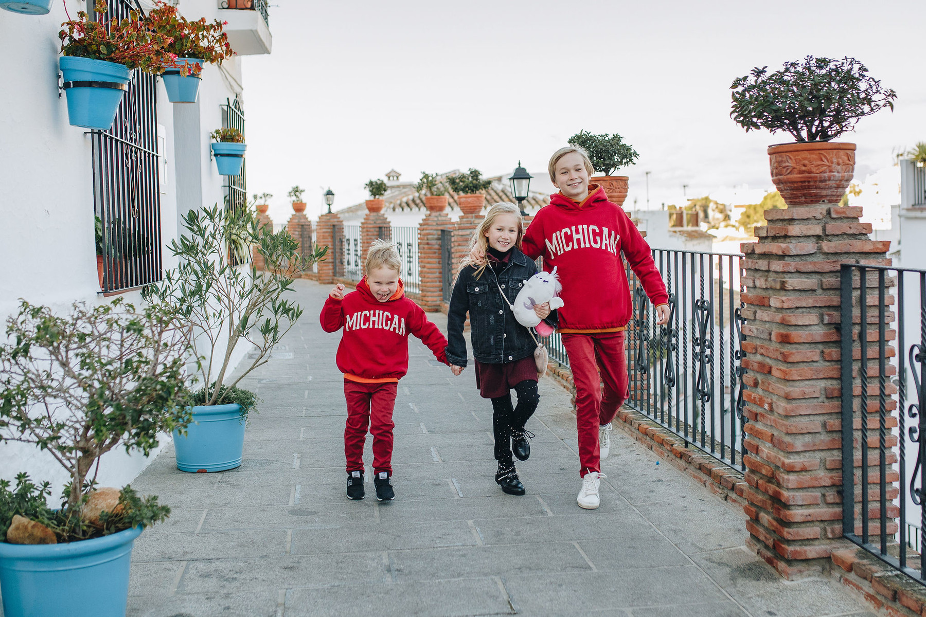 Fotografía de familia en Mijas Pueblo