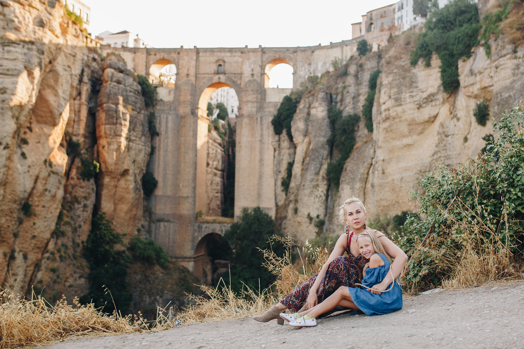 Sesión fotográfica de familia en Ronda