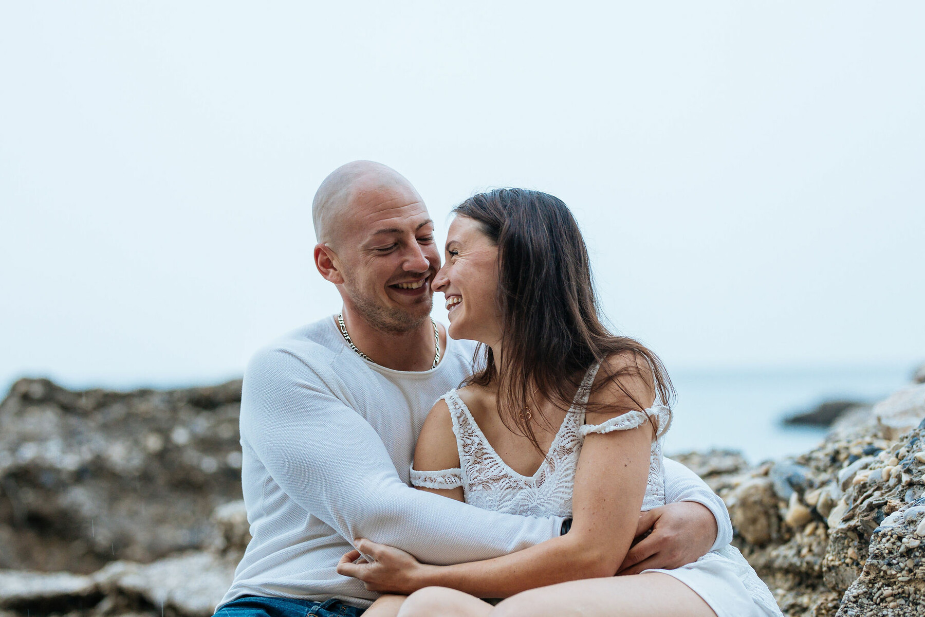 Love story photo set in Nerja