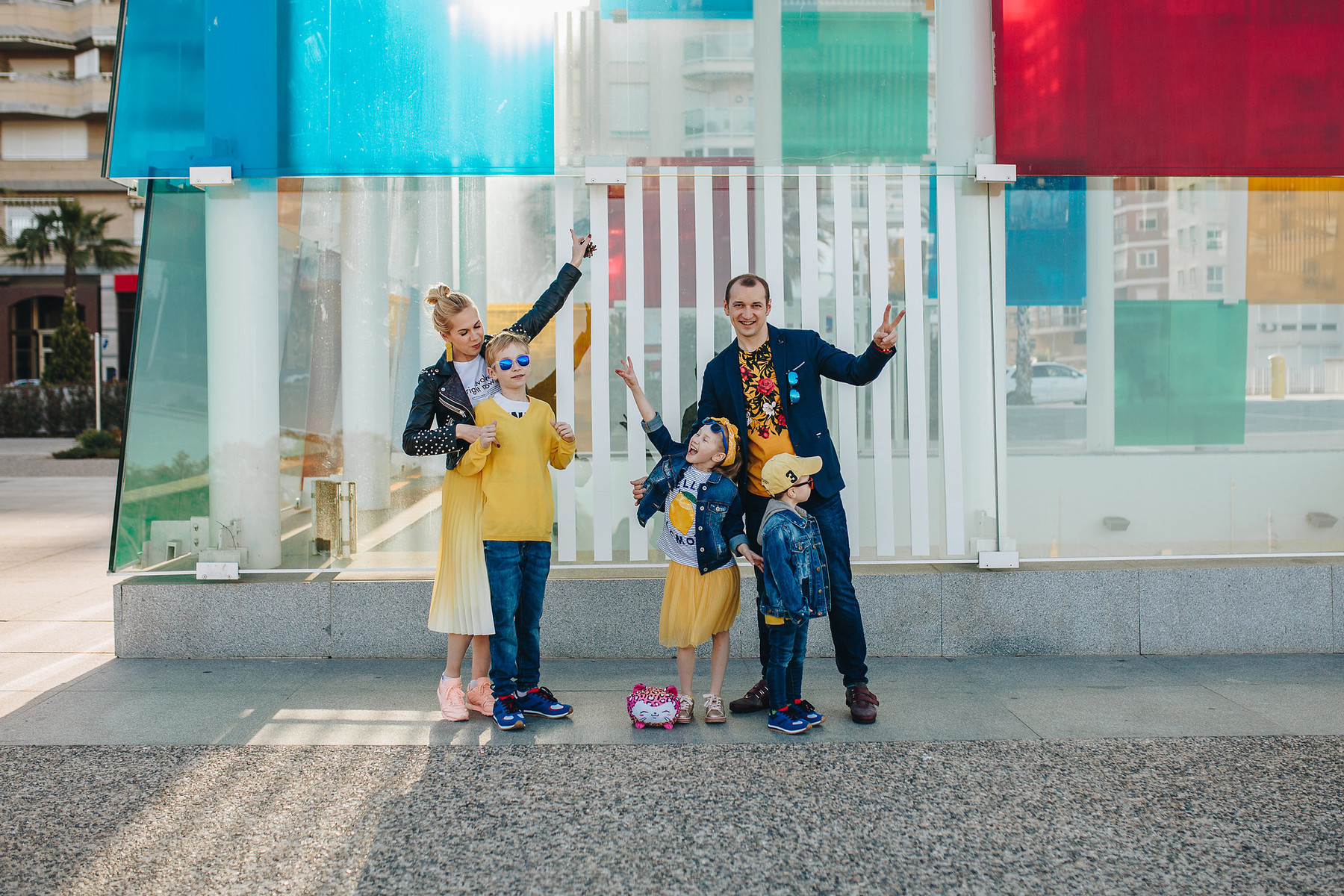 Family photo session in Malaga