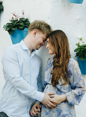 Couple photo set in Marbella