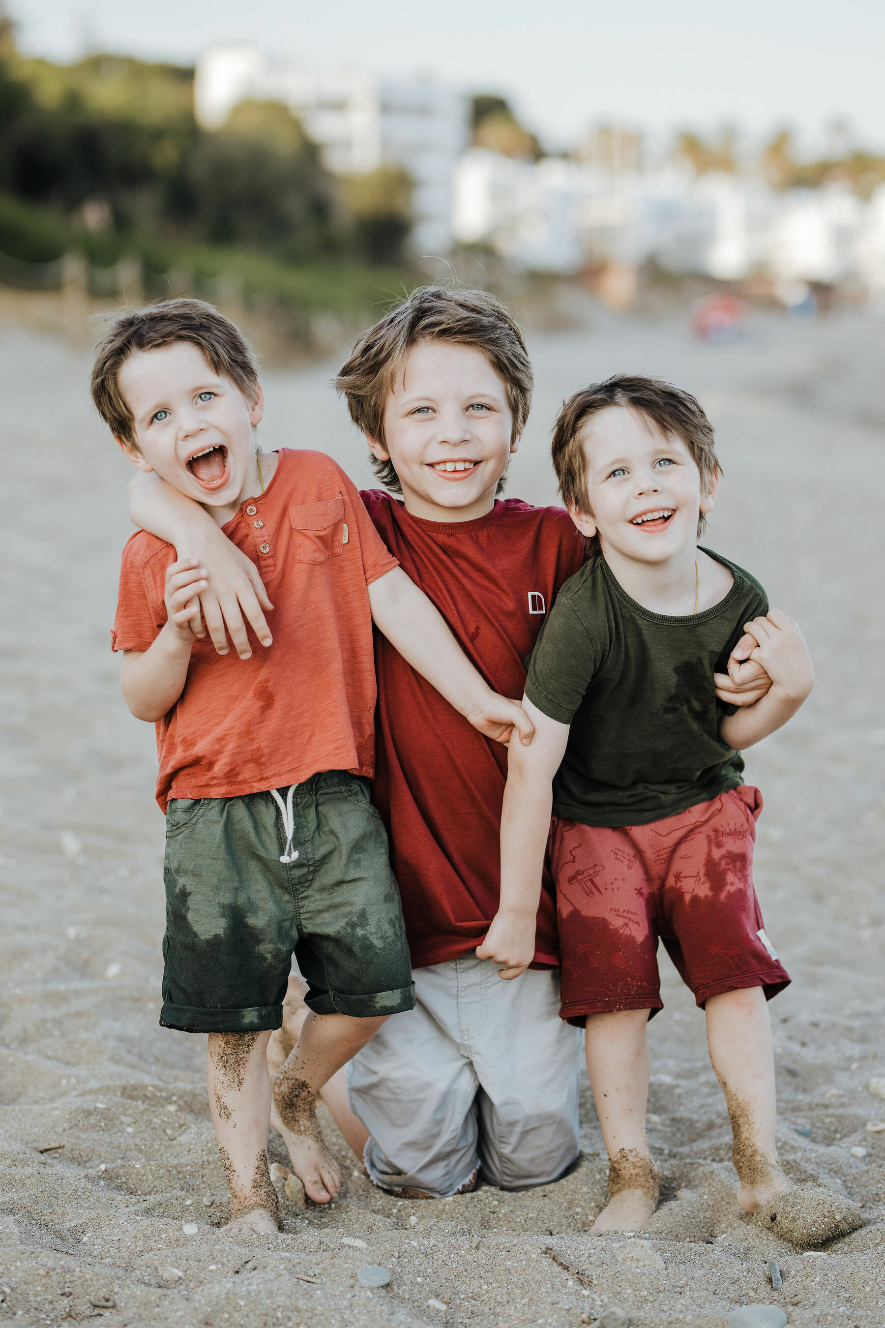 Family photo session in Marbella