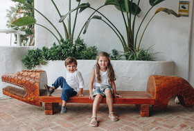 Семейная закатная фотосессия в Марбелье