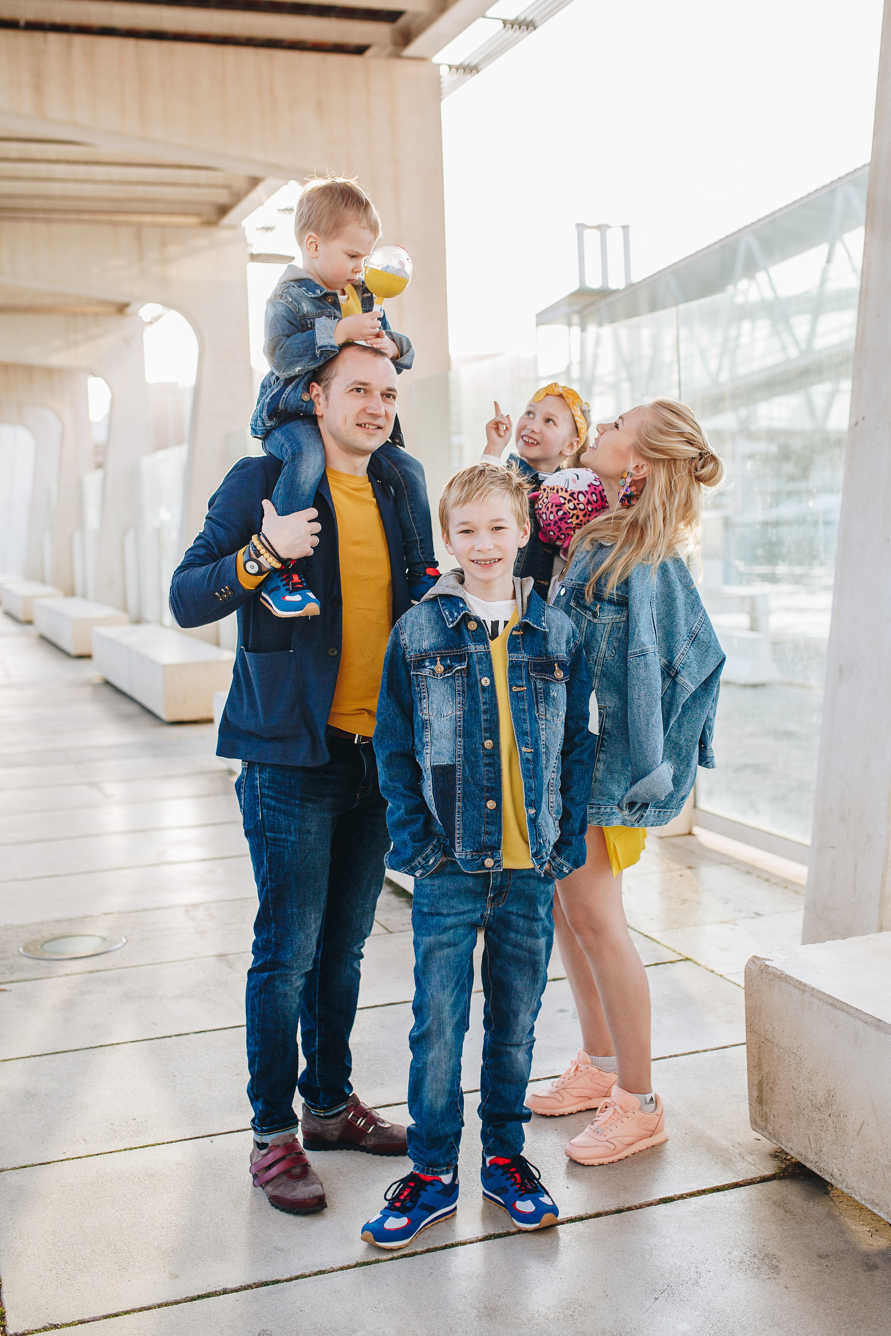 Family photo session in Malaga