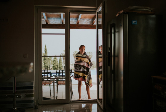 Un día de vacaciones de una familia en España