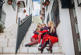 Family photography in Mijas