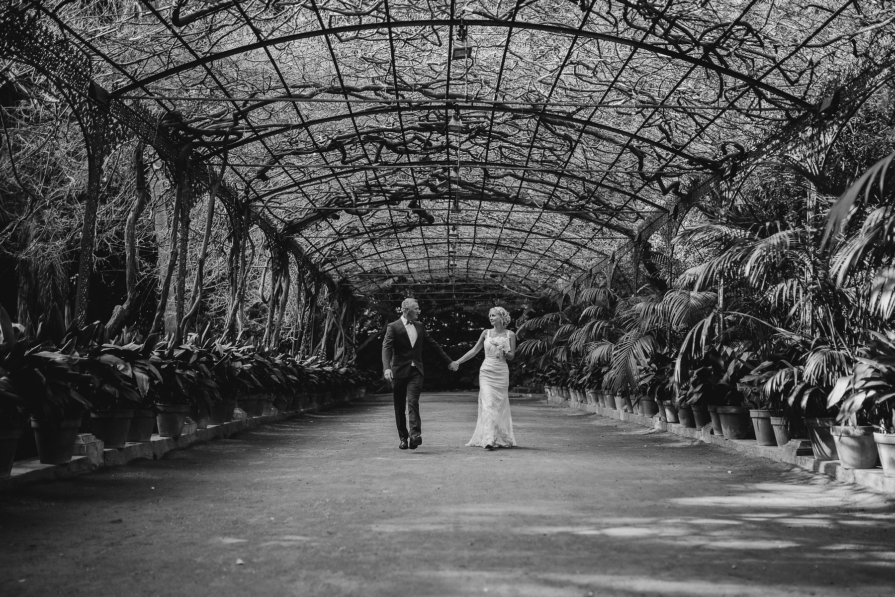 Boda en La Concepción Jardín Botánico-Historico de Málaga