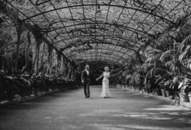 Wedding in the Botanical Garden of Malaga