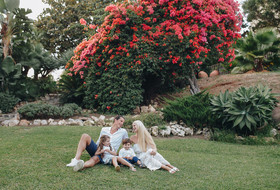 Sesión de fotos de familia en Marbella