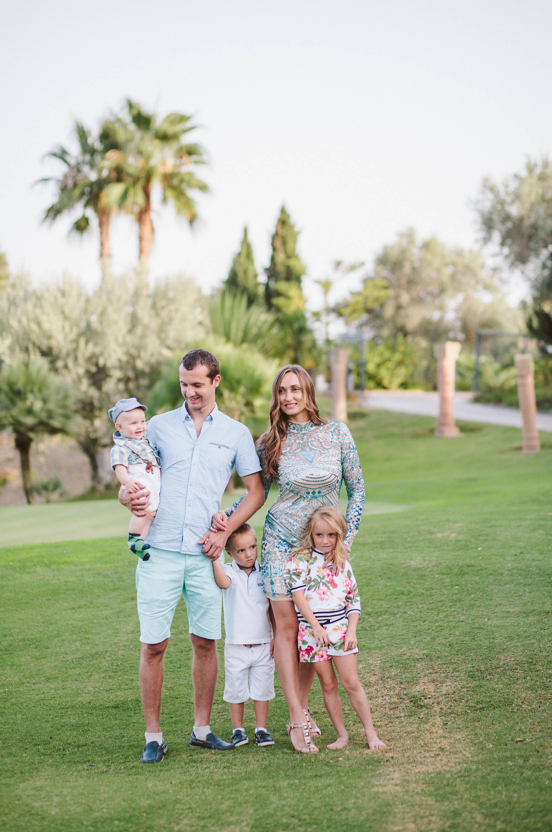 Family photo shoot in San Pedro Alcantara