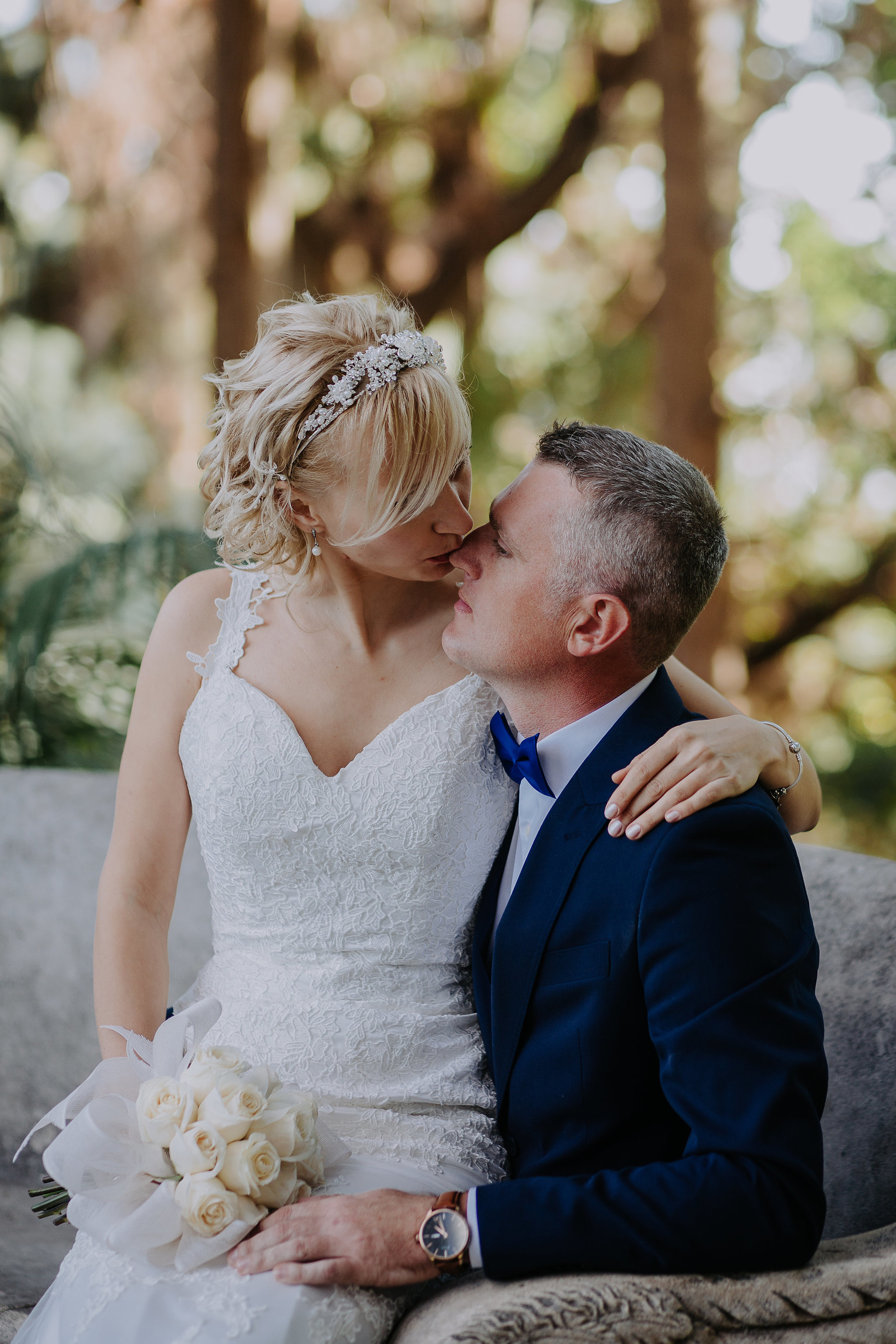 Wedding in the Botanical Garden of Malaga