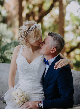 Wedding in the Botanical Garden of Malaga