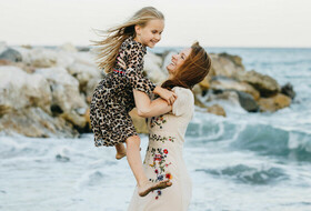 Fotografía de familia en Marbella