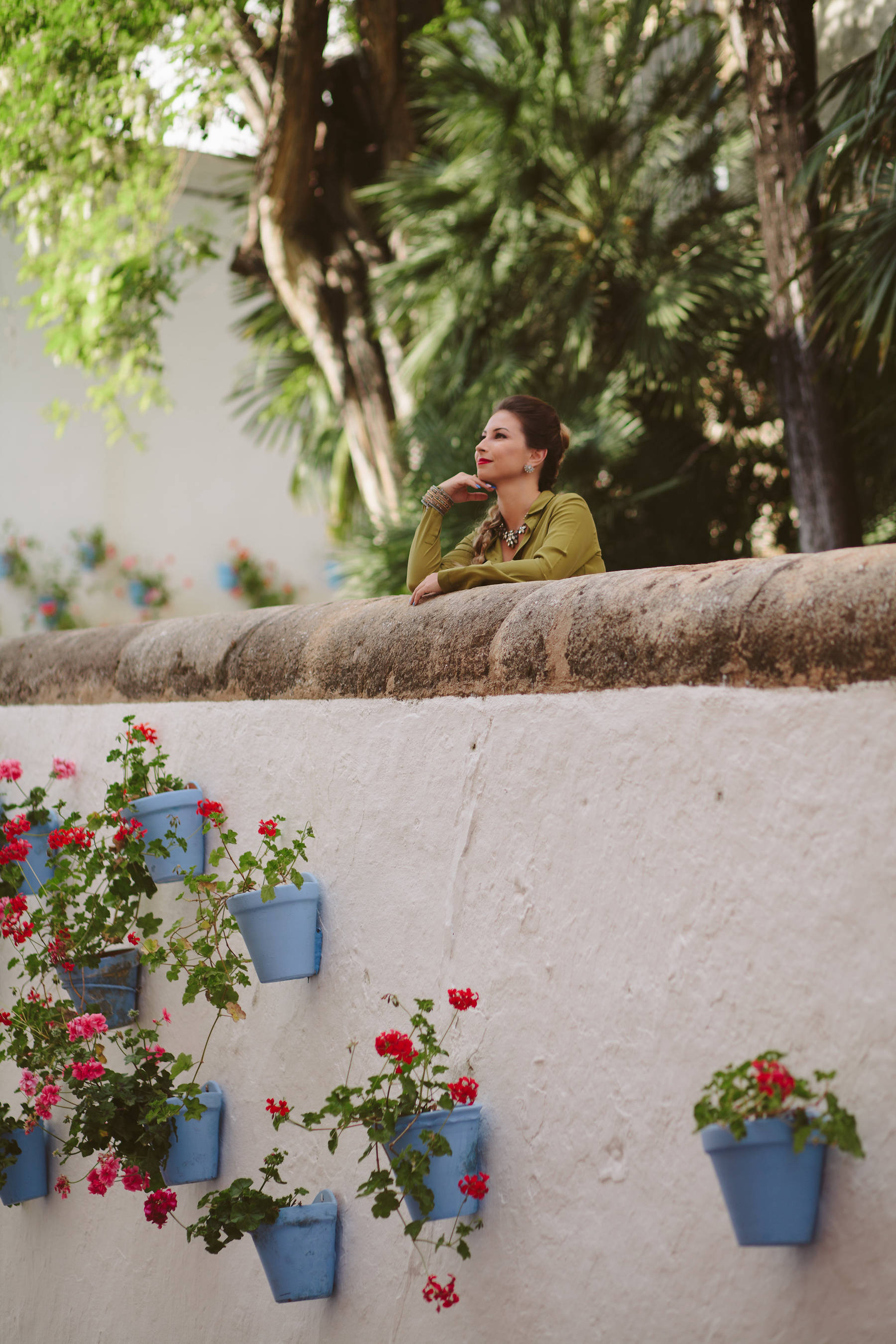 Portrait photo session in the Centre of Marbella