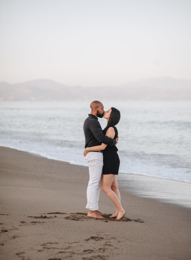 Sesión de fotos de pareja en Torremolinos 