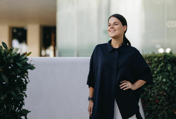 Portrait photo set in the Port of Malaga